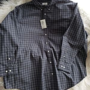 Big & Tall men's button down dress shirt sz 4XB